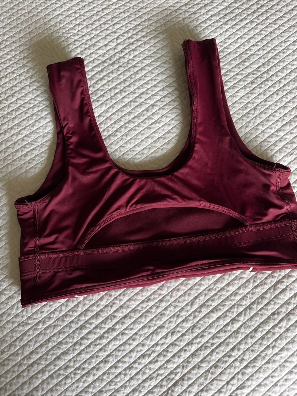 Lululemon Wunder Train Piped Sports Bra Medium Support B/C Cup - Picture 8 of 10
